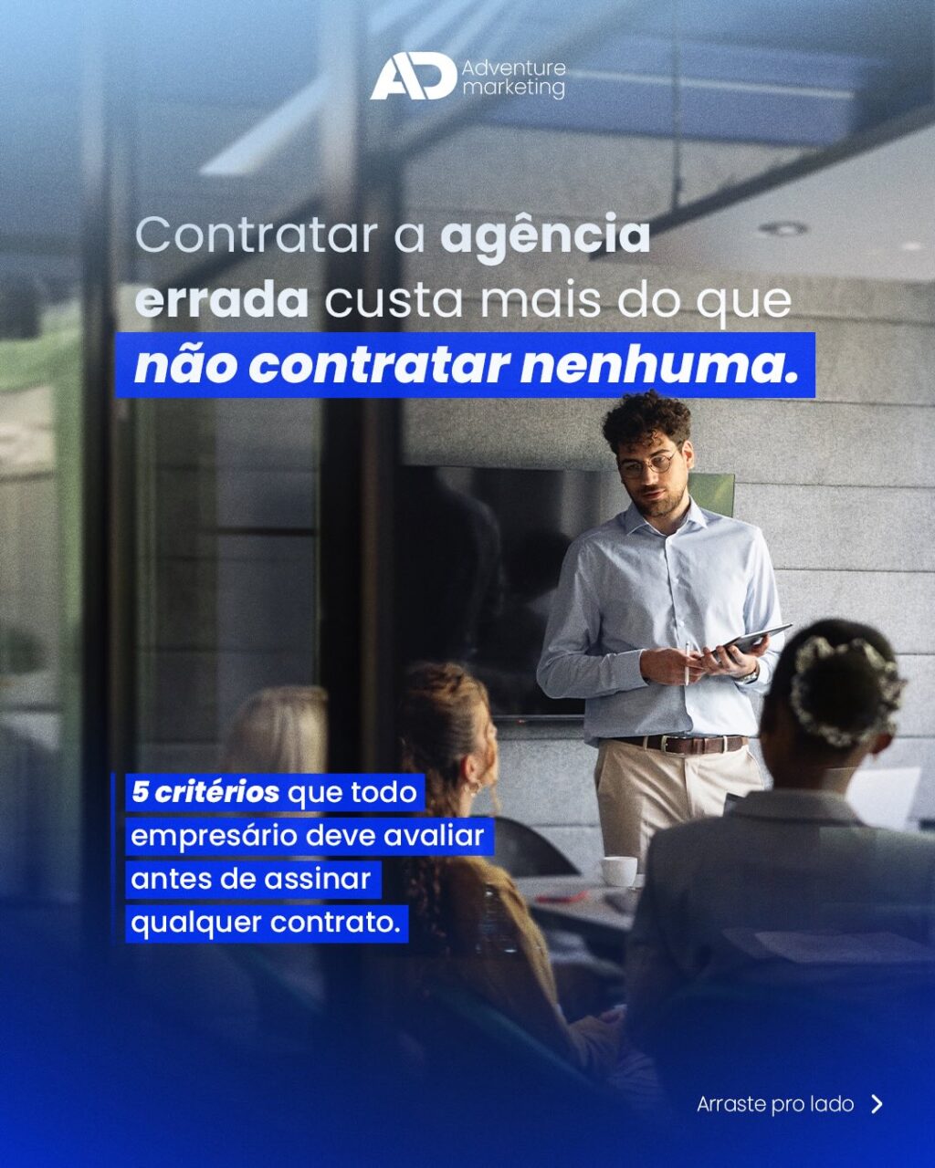 Instagram post from adventuremarketing.mkt. This post is in position 0.